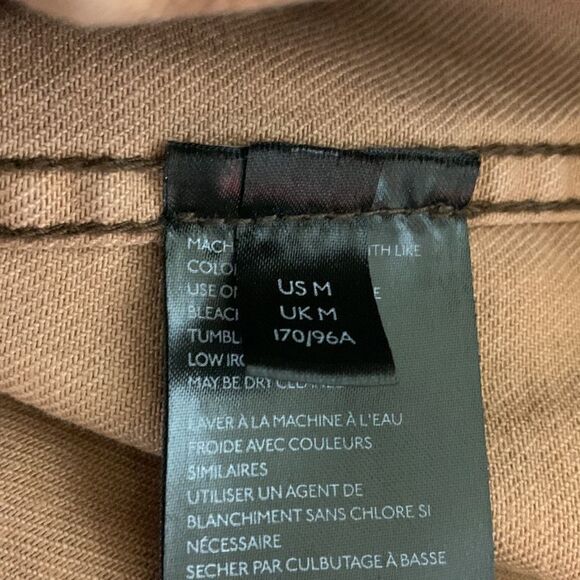 FREE People Snake Trucker Jacket Button Front Pockets - Picture 5 of 11